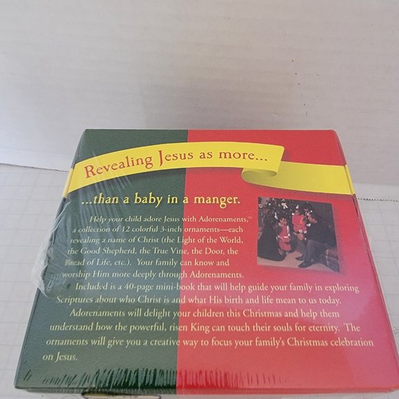 Adorenaments Baby Jesus Symbols Nick &Holly Found Grandpa Attic Ornaments Family - Picture 5 of 15